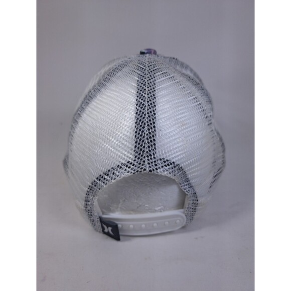 Hurley Women's Icon Trucker Hat Cap (Black Heather Hawaiian Floral) - Picture 3 of 8